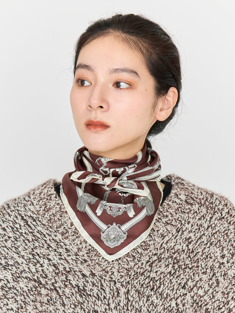 シルクスカーフ65＞スクエアベルト – manipuri