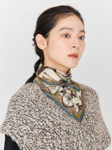 SILK SCARF 65 / HOT WINE