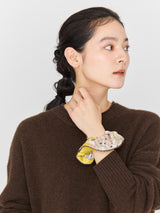 ＜ヘアアクセサリー＞パイピングシュシュ