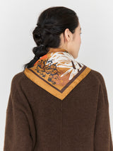 SILK SCARF 65 / BOTANIC GARDEN