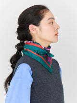 SILK SCARF 65 / BOTANIC GARDEN
