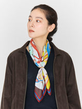 SILK SCARF 65 / TYPEWRITER