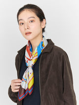 SILK SCARF 65 / TYPEWRITER