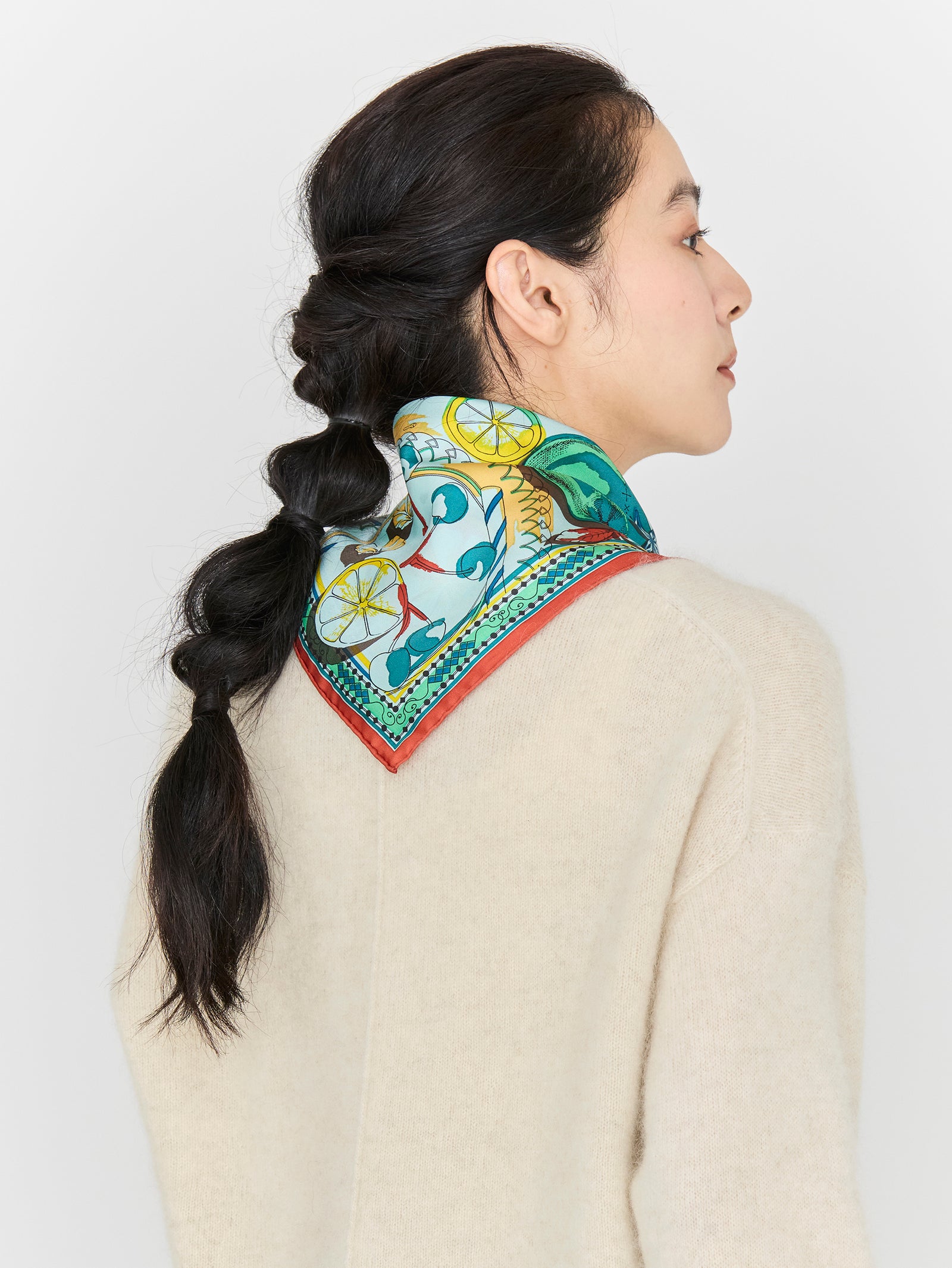 シルクスカーフ65＞ホットワイン – manipuri