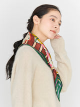 SILK SCARF 65 / TYPEWRITER