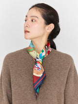 SILK SCARF 65 / TYPEWRITER