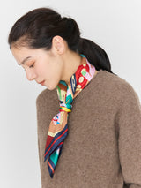 SILK SCARF 65 / TYPEWRITER