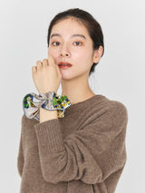 ＜ヘアアクセサリー＞パイピングシュシュ