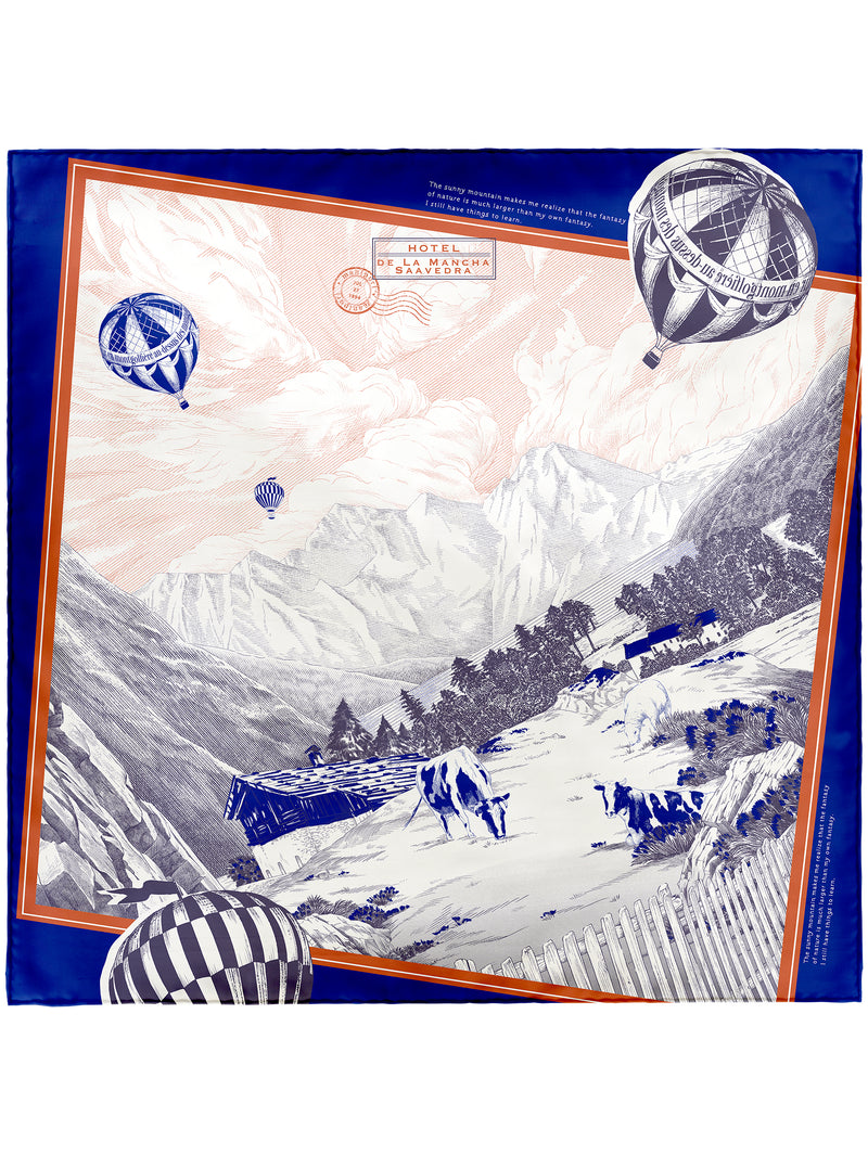 SILK SCARF 65 / SUNNY MOUNTAIN – manipuri