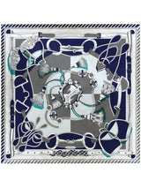 <Silk scarf 65> Pirouette