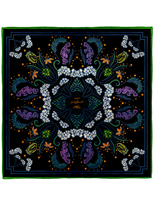 ＜シルクスカーフ65＞フロシス