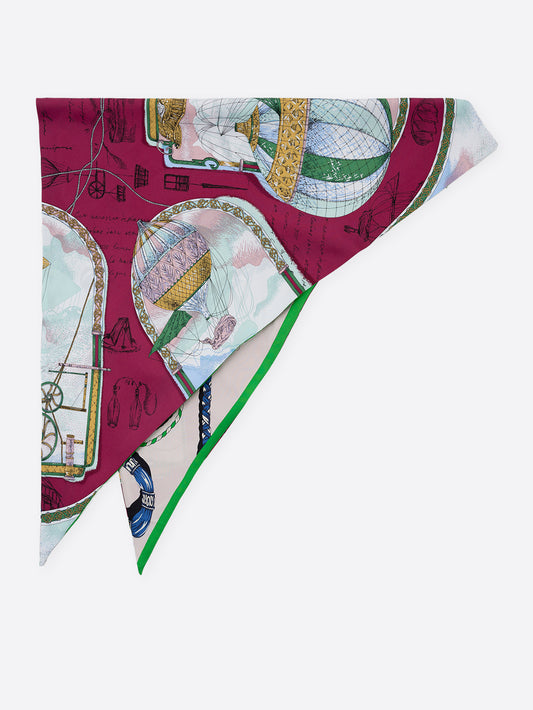 TRIANGULAR SCARF LARGE / DRAFT BALLOON