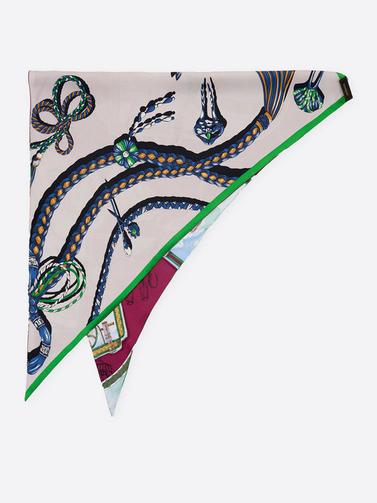 TRIANGULAR SCARF LARGE / DRAFT BALLOON