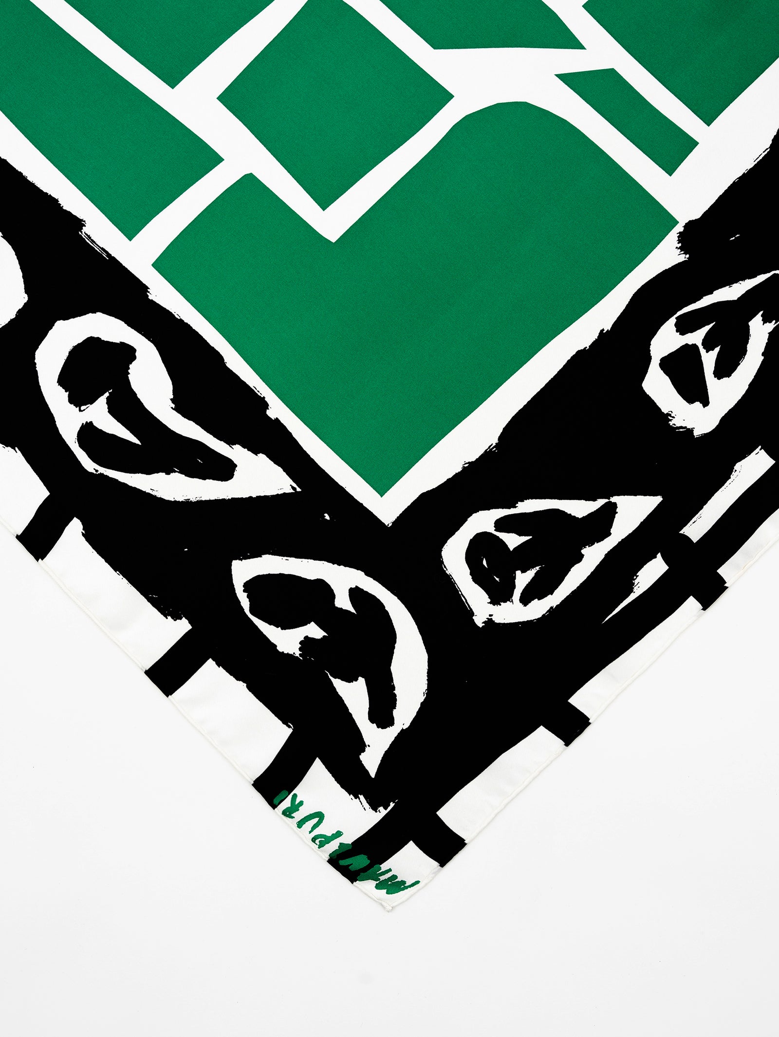 シルクスカーフ65＞ブロックペイズリー – manipuri