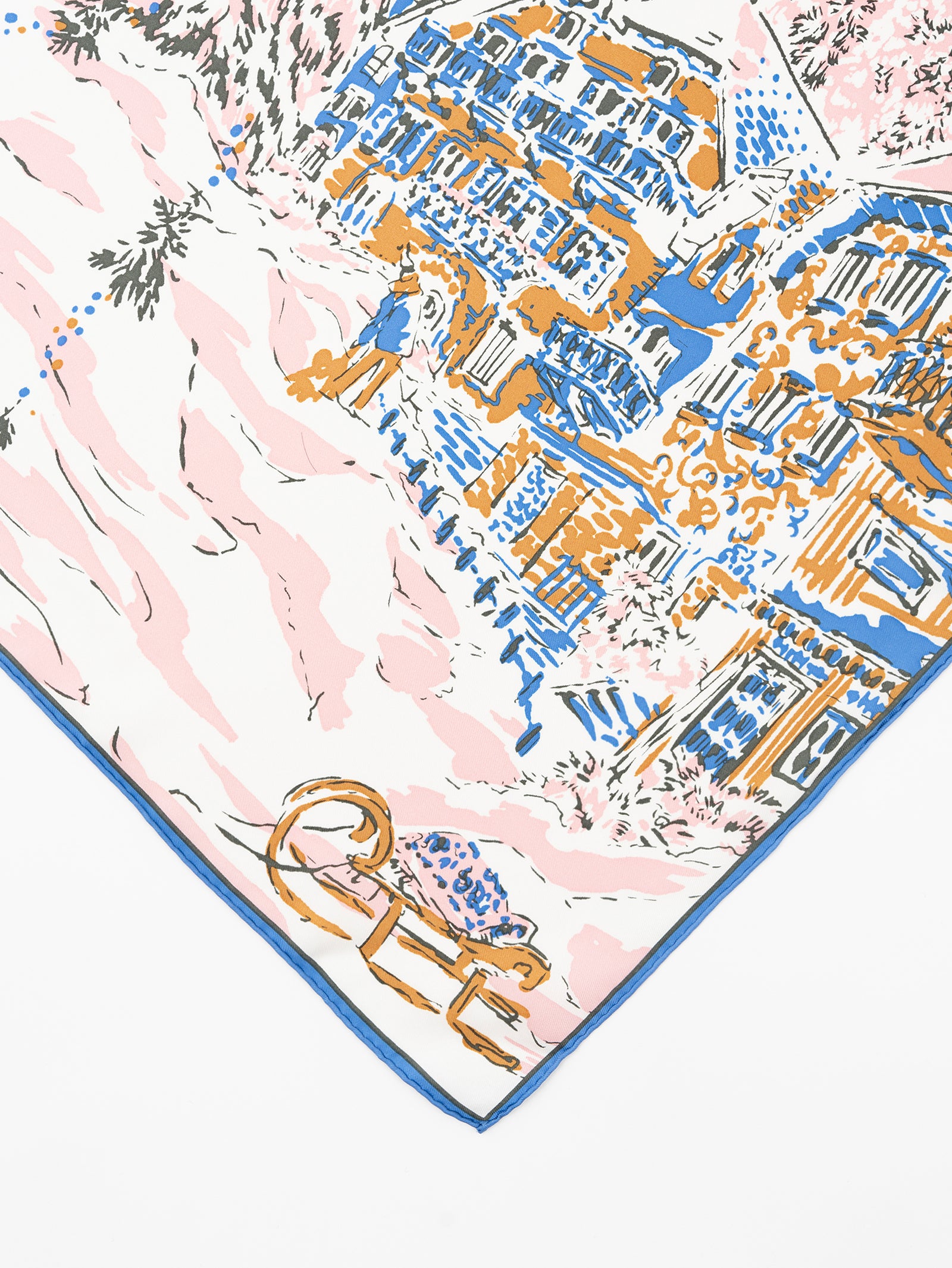 シルクスカーフ88＞ウィンタリーランドスケープ – manipuri