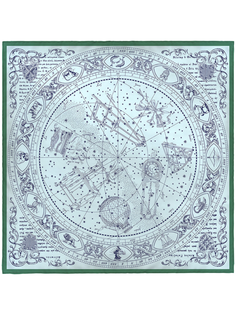 ＜シルクスカーフ88＞天界図