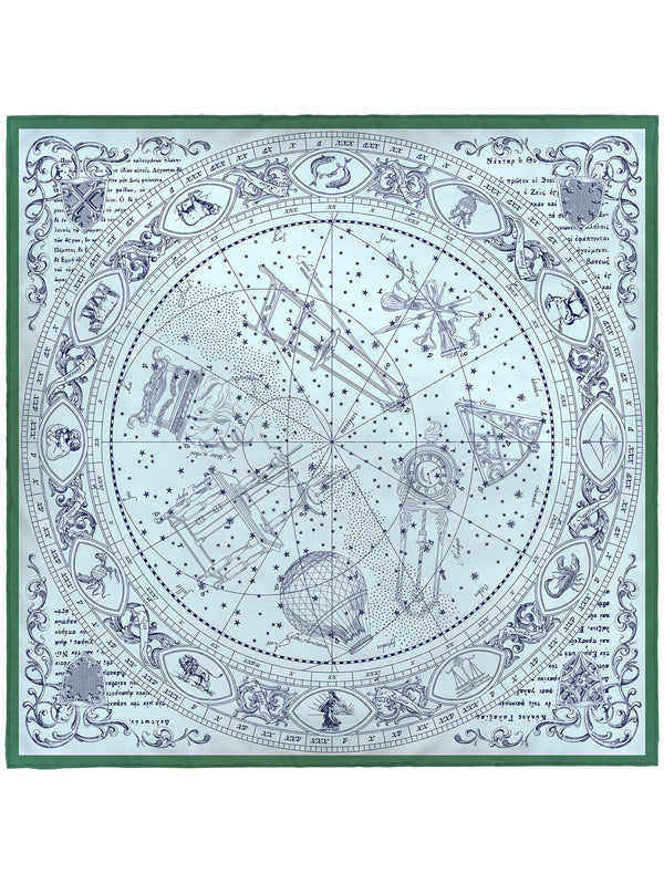 ＜シルクスカーフ65＞天界図