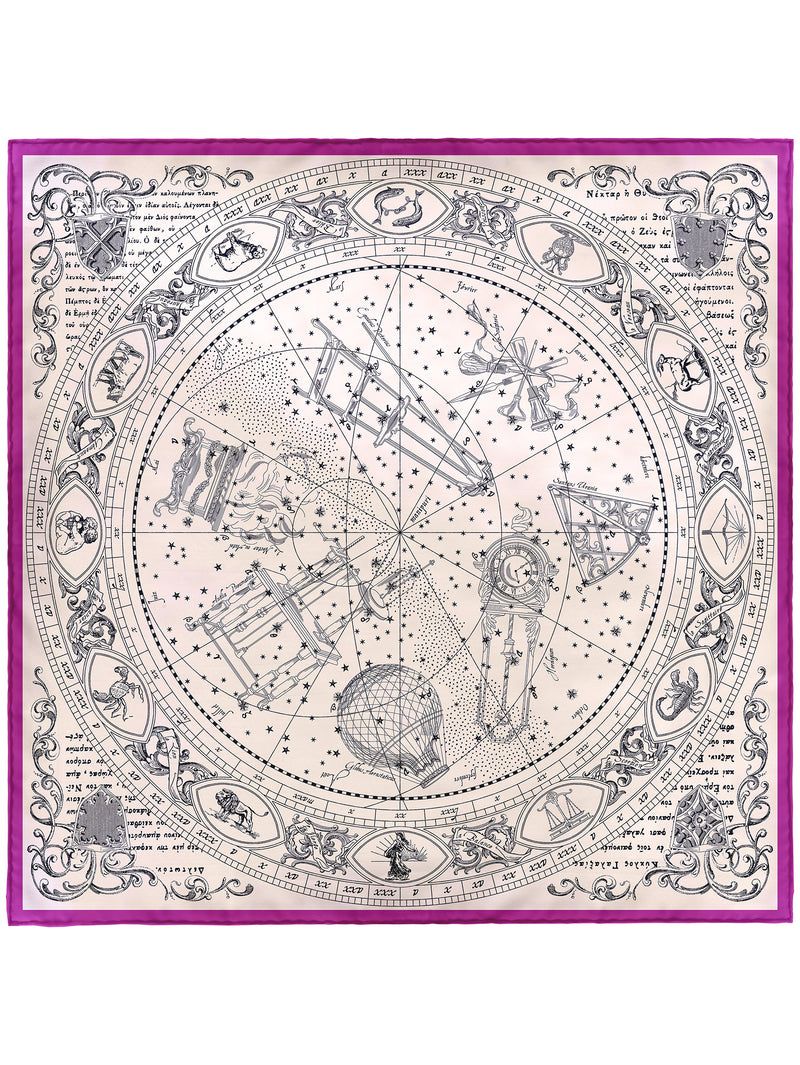 ＜シルクスカーフ88＞天界図