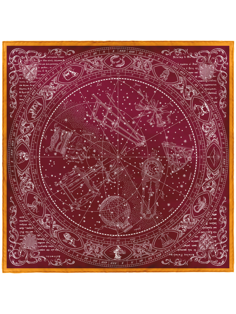 ＜シルクスカーフ88＞天界図