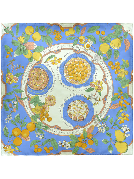 SILK SCARF 65 / ANTIQUE RECIPE