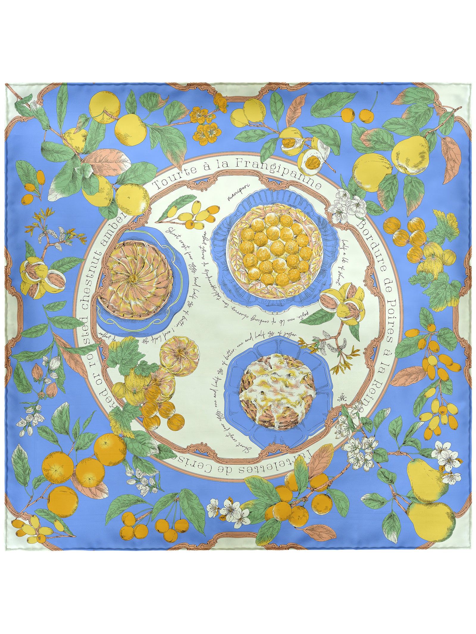 シルクスカーフ65＞アンティークレシピ – manipuri