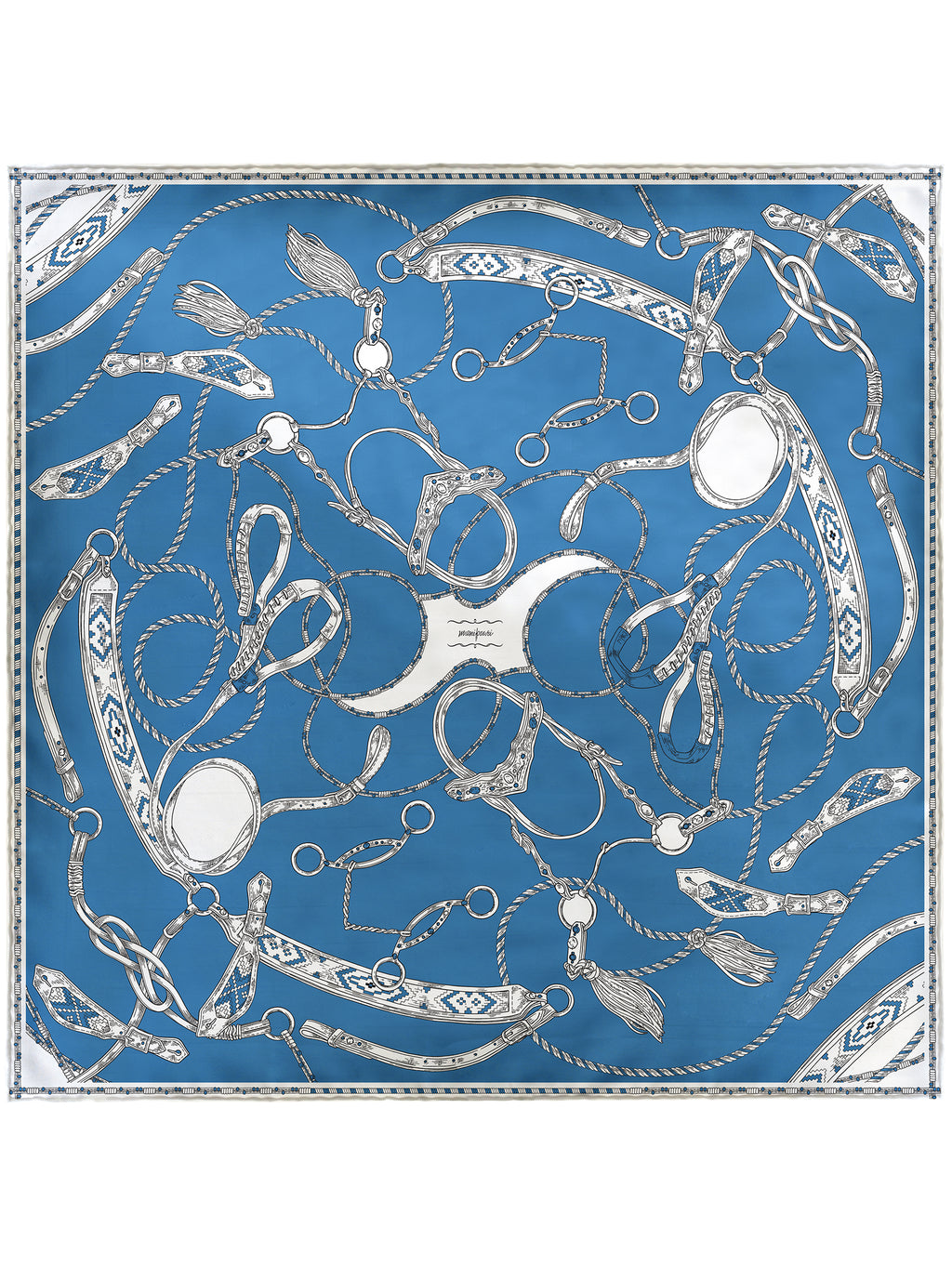 シルクスカーフ88＞ネイティブビット – manipuri