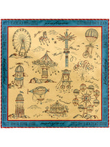 SILK SCARF 65 / WONDERLAND