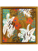 SILK SCARF 65 / BOTANIC GARDEN