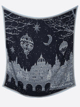 ＜ウールシルクストールヘリンボーン織120＞サイレントナイト