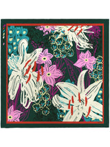 SILK SCARF 65 / BOTANIC GARDEN
