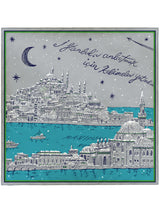 SILK SCARF 65 / GOLDEN NIGHT