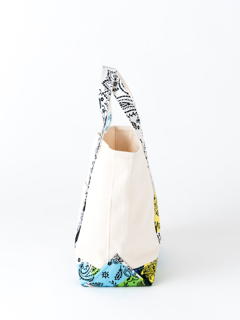 CANVAS TOTE BAG L / BUTTERFLY DRAW BANDANNA