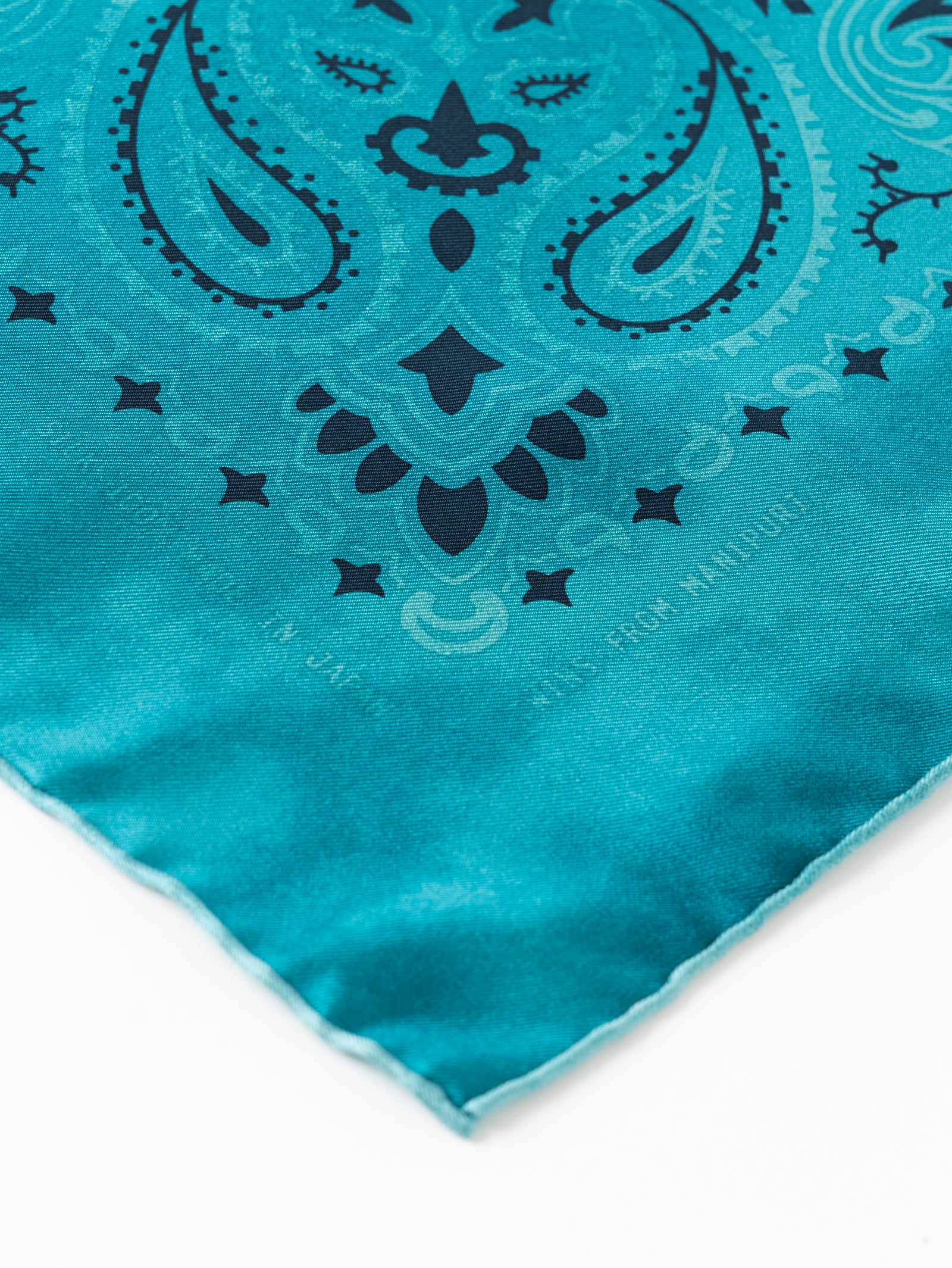 シルクスカーフ65＞ヴィンテージプリントA-2バンダナ – manipuri