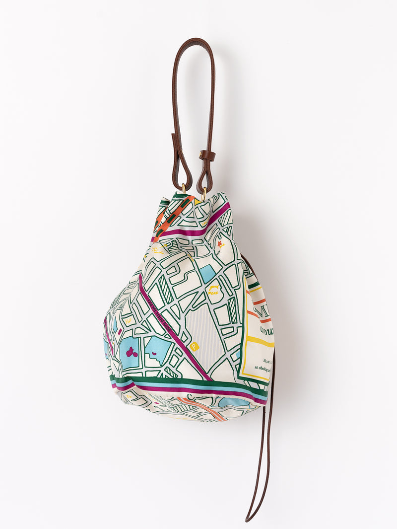 SLIK PATTERN BUCKET BAG / SOMEWHERE