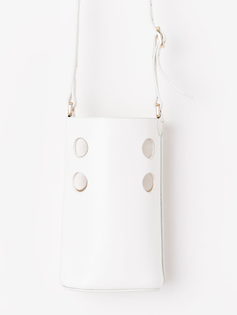 LEATHER BAGS S / WHITE