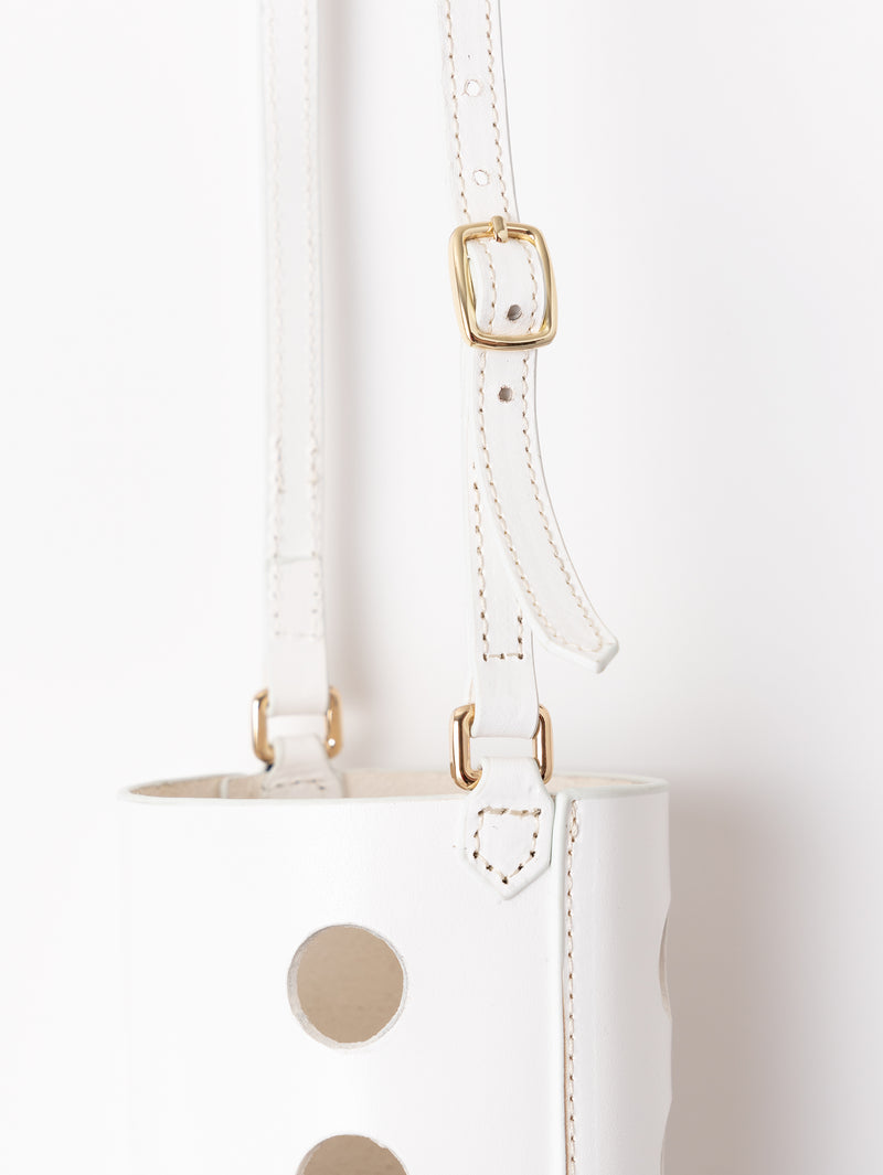 LEATHER BAGS S / WHITE