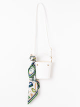 LEATHER BAGS M / WHITE