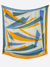 &lt;Wool Silk Stole Herringbone Weave 120&gt; Ray Light