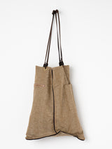 REVERSIBLE PRINT TOTE BAG L / ANTIQUE RECIPE