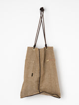 REVERSIBLE PRINT TOTE BAG L / ANTIQUE RECIPE