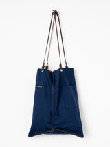 REVERSIBLE PRINT TOTE BAG L / RAYLIGHT