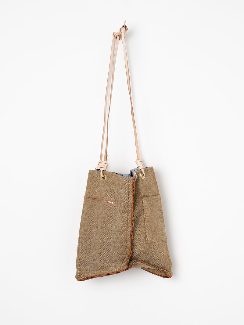 REVERSIBLE PRINT TOTE BAG S / MONTGOLFIER BALLOON