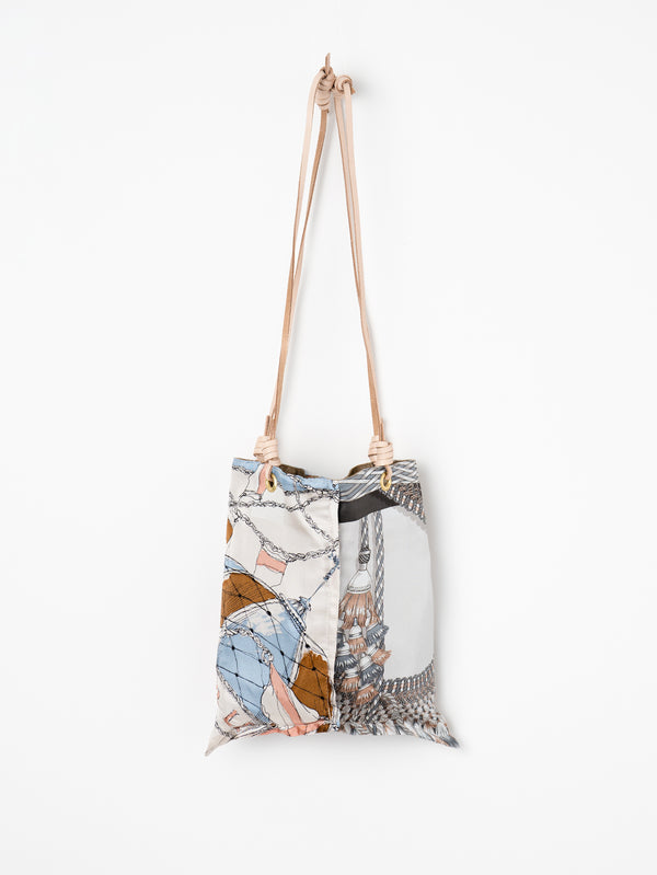 REVERSIBLE PRINT TOTE BAG S / MONTGOLFIER BALLOON