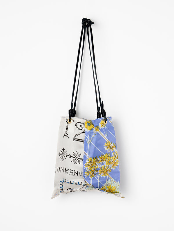 REVERSIBLE PRINT TOTE BAG S / BOTANICAL STRIPE