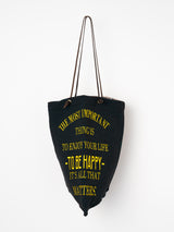 EMBROIDERED PRINT TOTE BAG L / MONOPOLI