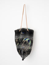 EMBROIDERED PRINT TOTE BAG L / MONTGOLFIER BALLOON