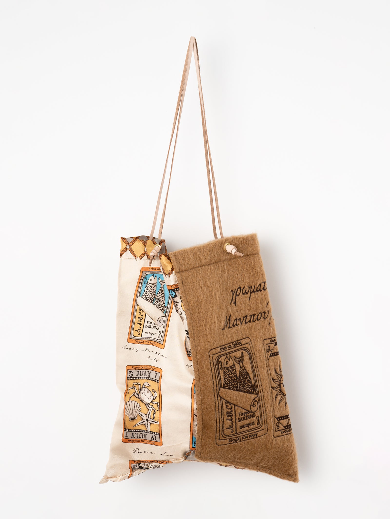 刺繍プリントトートバッグL＞タロット – manipuri