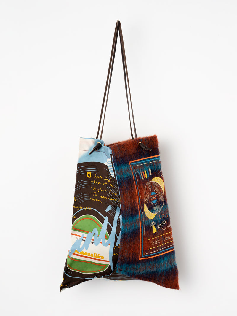 BEDOUIN short medina 美品 トート コブラバックル 刺繍プリントトートバッグL＞レコード – manipuri