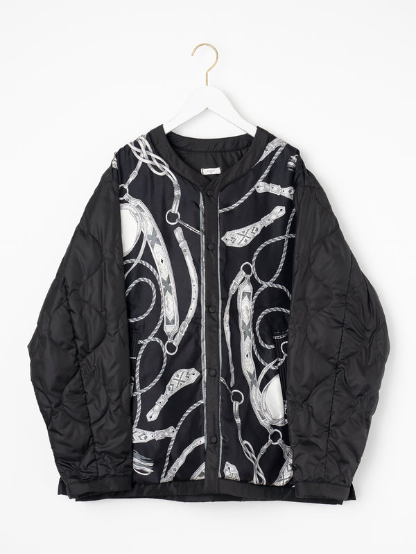 ＜ミリタリージャケットUNISEX＞リバーシブル　ネイティブビット