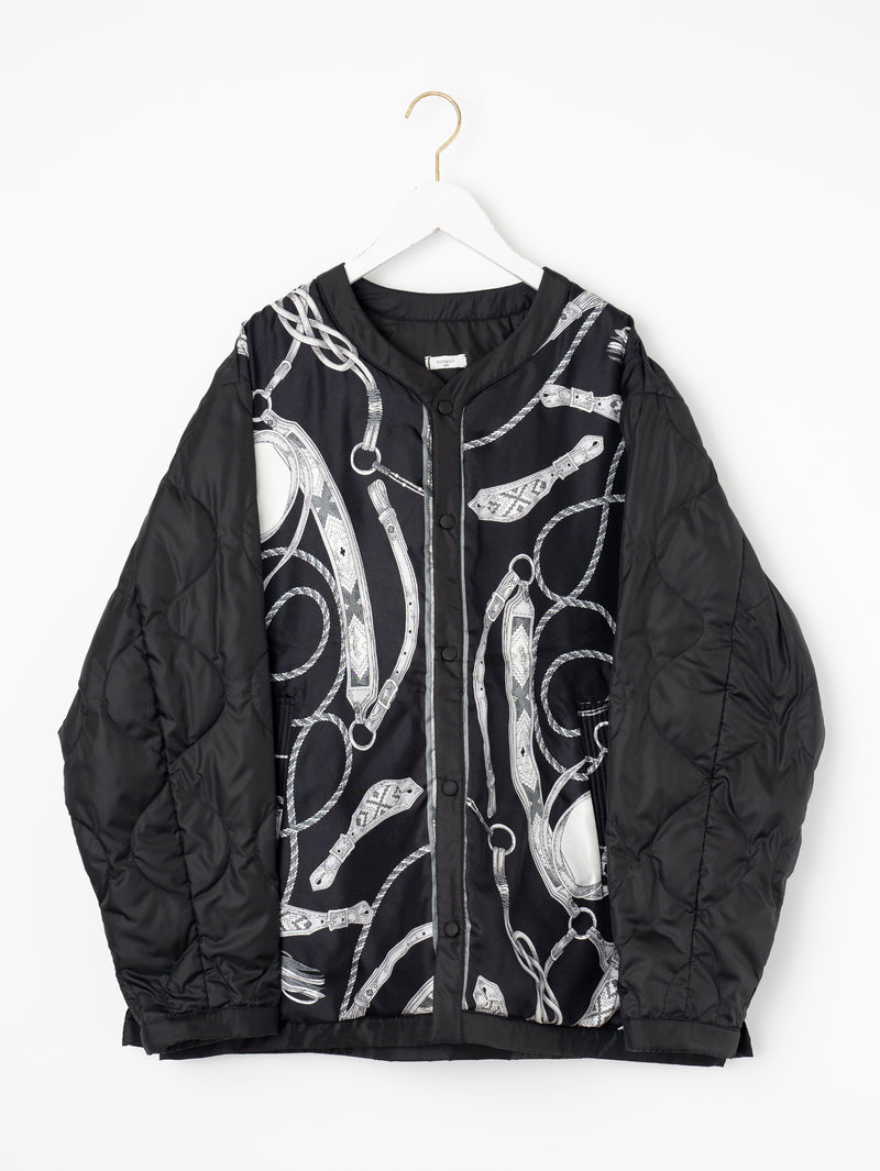 ＜ミリタリージャケットUNISEX＞リバーシブル　ネイティブビット